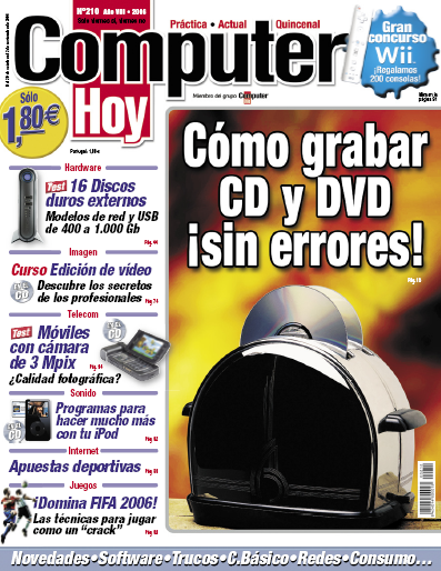 choy210 - Revistas Computer Hoy nº 190 al 215 [2006] [PDF] (vs)