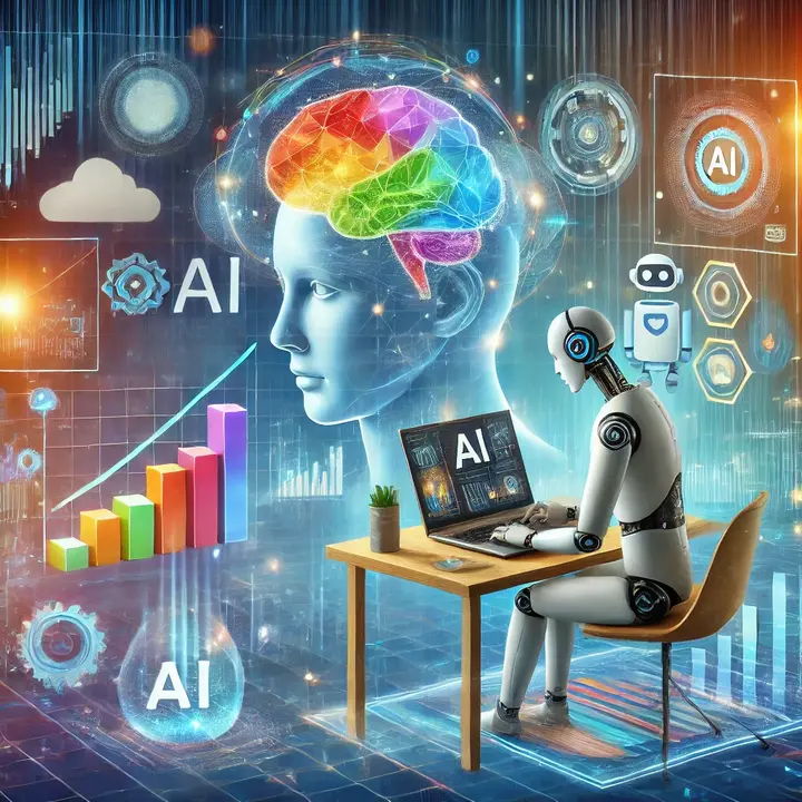 AI video creation interface