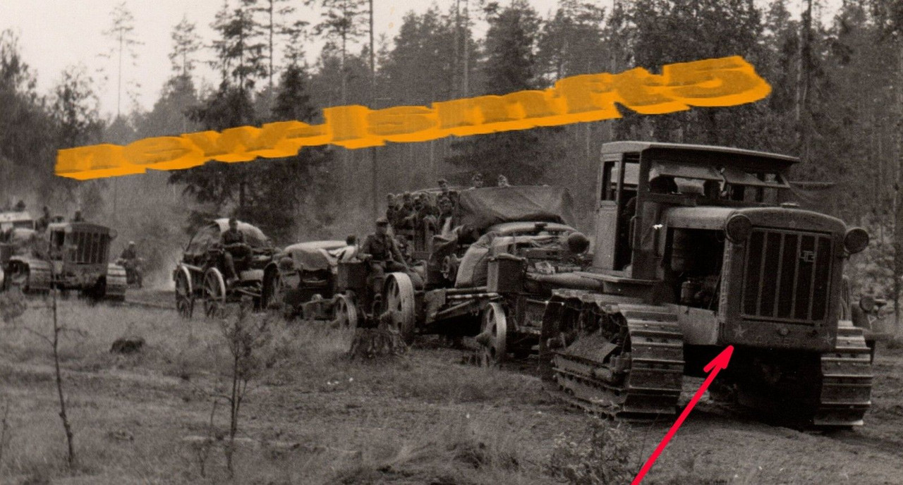 Wehrmacht HKL Kampf Einsatz Geschütz Beute Kette