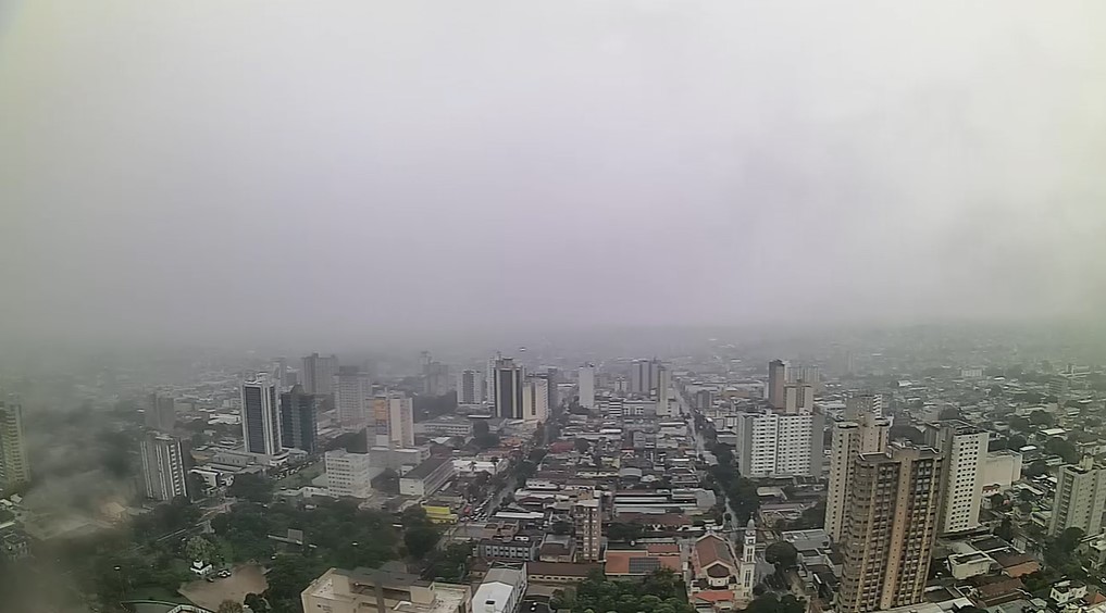 Campo Grande nesta manhã de quinta-feira