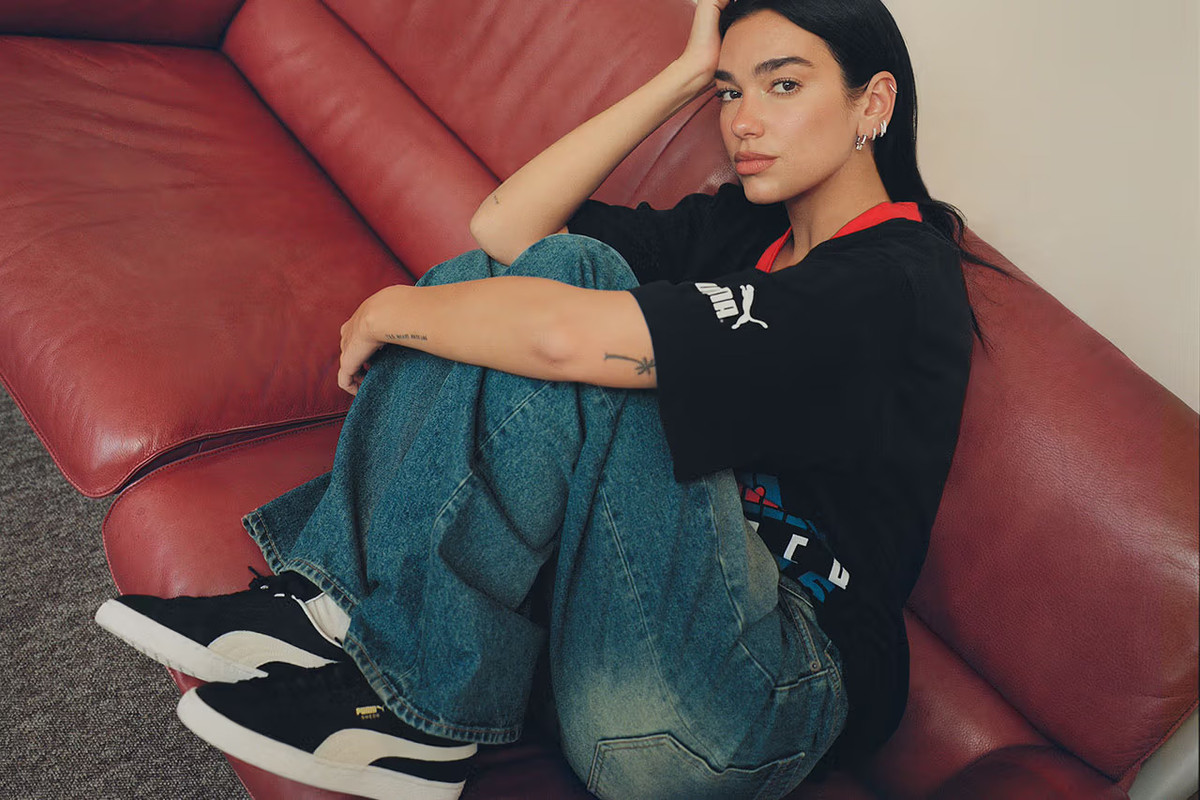 Puma: the face of Dua Lipa "Forever Classic" to the 75th anniversary of the brand