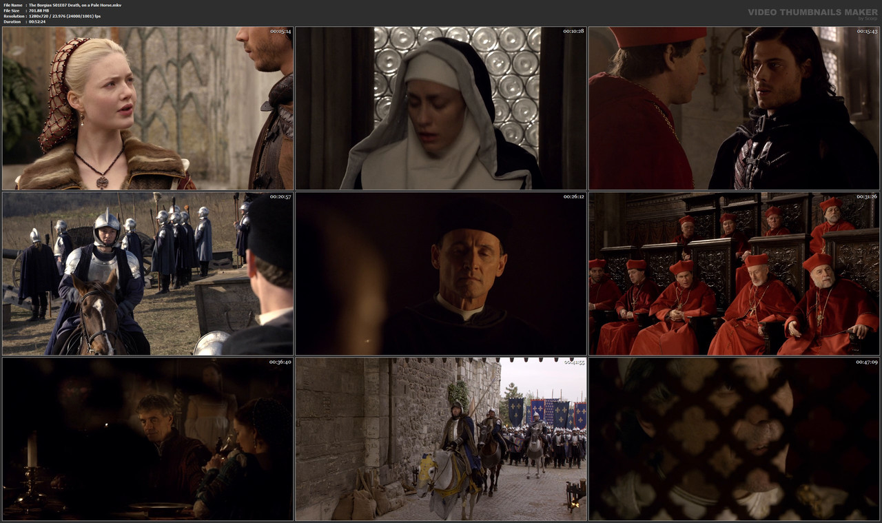 The Borgias S01E07 Death, on a Pale Horse.mkv