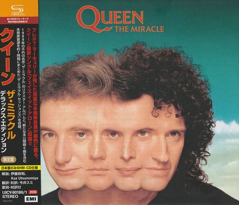 Queen - The Miracle (1989) [2022, Japan SHM-CD, Deluxe Edition, 2CD]