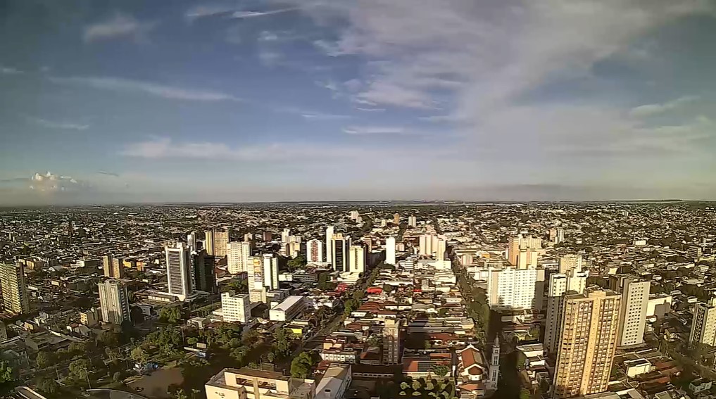 Campo Grande nesta manhã de quarta-feira