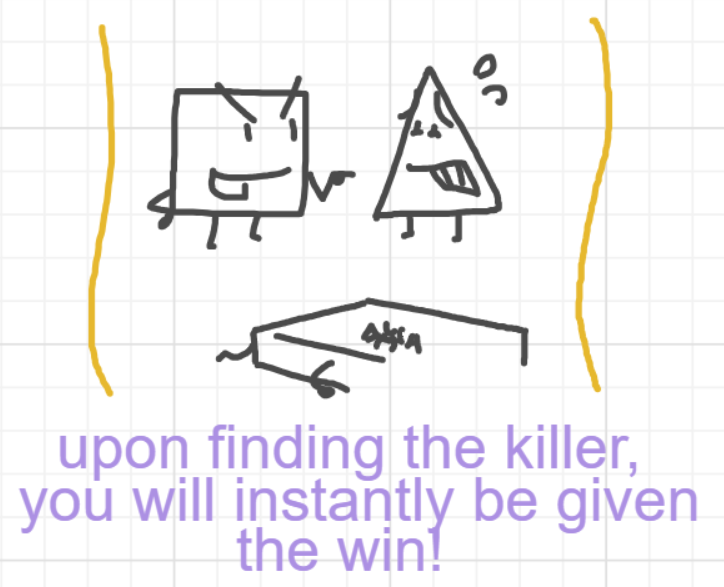 A panel from A Murder On The, episode six of the Board Boards object show by Furretwalk/WalkingFurret.