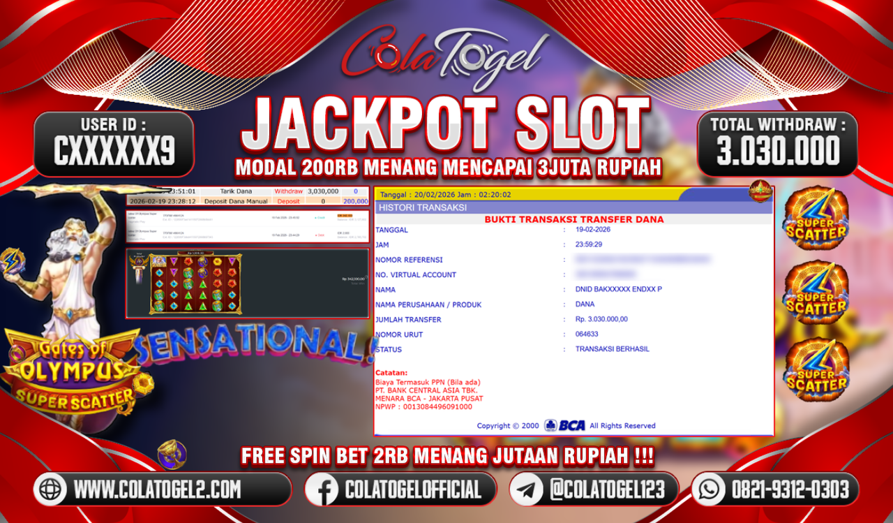 JACKPOT SLOT GACORR!!