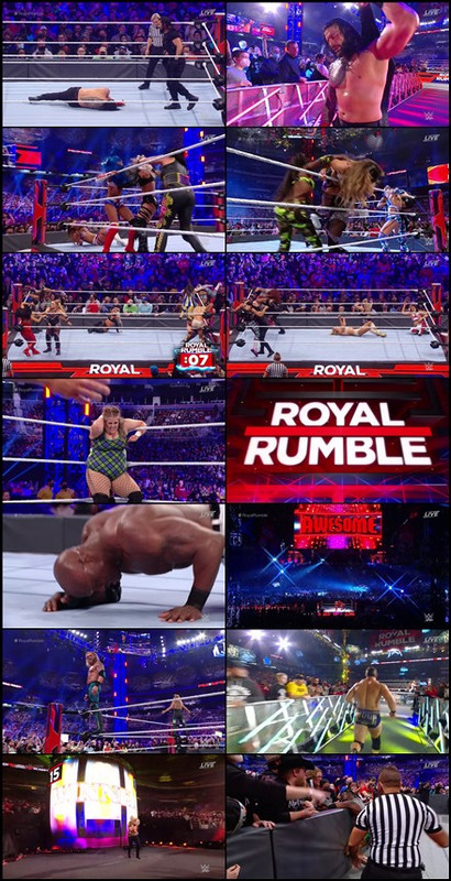  WWE Royal Rumble PPV 29th January 2022 HDRip 720p Full WWE Special Show x264 AAC [1.8GB] Full Movie Download screenshot