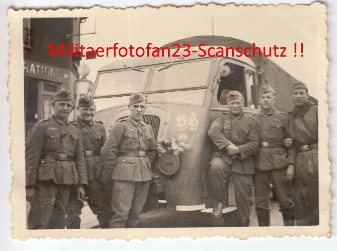 Wehrmacht Transport Abt.französischer Beute LKW 