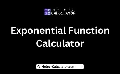 Exponential Function Calculator