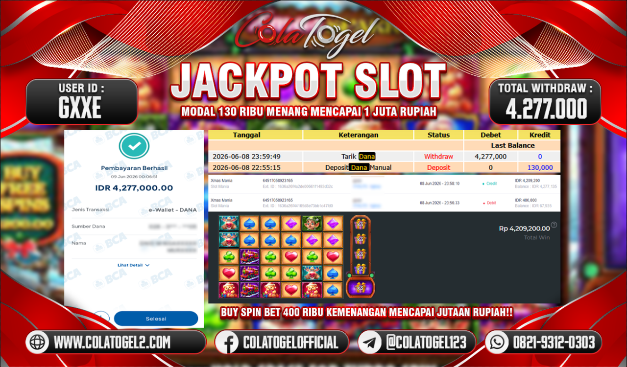 JACKPOT SLOT GACOR!!