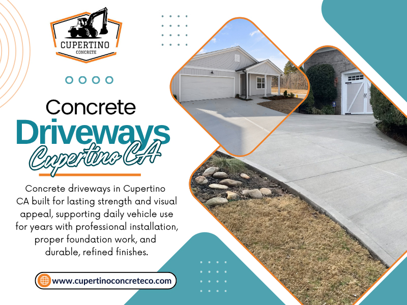 Concrete Driveways Cupertino CA