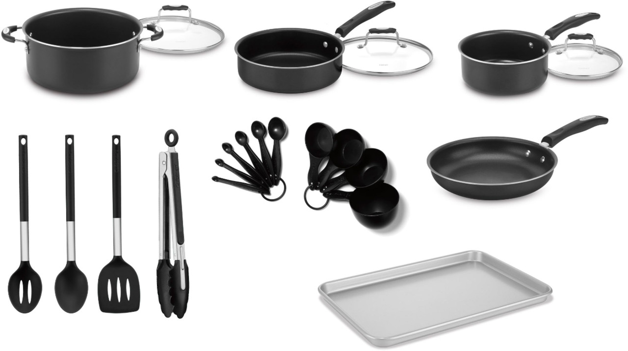 Culinary Upgrade: 22-Pc Cuisinart Cookware Set at Best Buy for Only .29