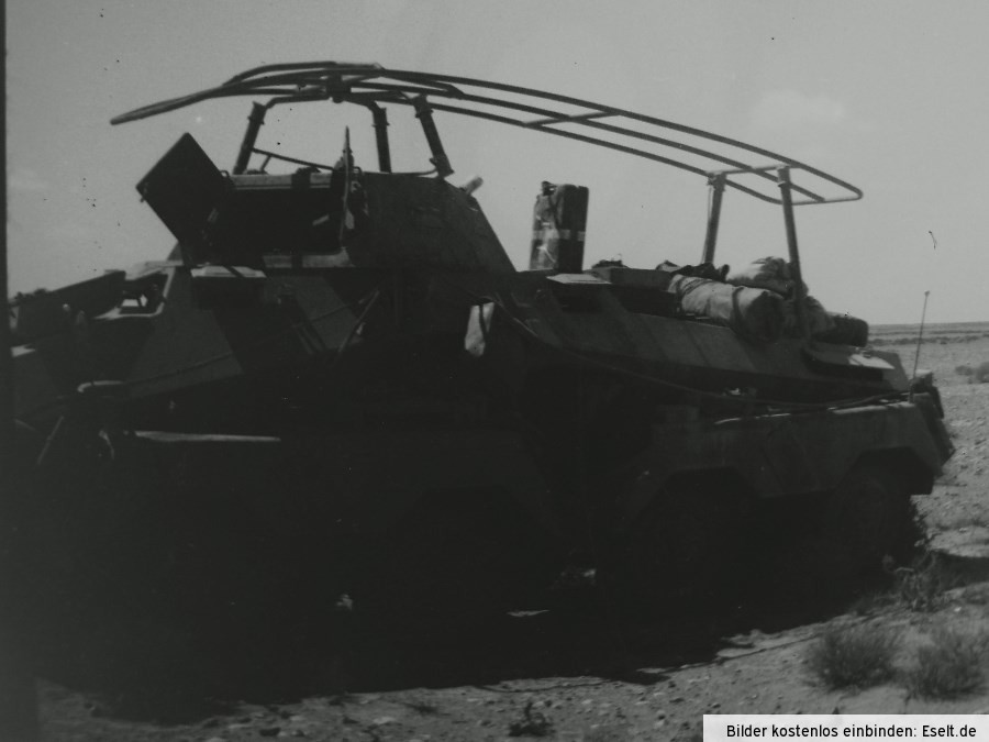 DAK Afrikakorps Panzer SdKfz Spähpanzer 8 Rad Fu