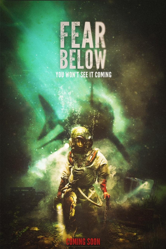 Fear Below 2025 Action Horror movie poster
