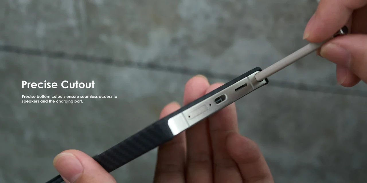 Husa pentru Samsung S25 Ultra, Aulumu din fibra de aramida, Ultra slim, compatibila MagSafe, Racire activa CoolHyper, Cadru camera din Aluminiu, Design rezistent la socuri, Disipare caldura, Protectie premium, Negru 8 c74c9a55 fa7a 4acf 9f0f bd9b98f069dd