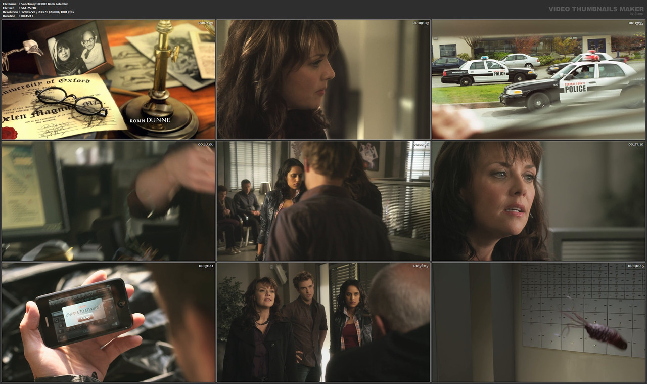 Sanctuary S03E03 Bank Job.mkv