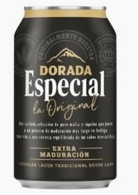 Cerveza Dorada Especial (330 Ml.)