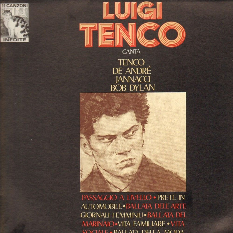 Luigi Tenco - Luigi Tenco canta De Andrè, Jannacci, Bob Dylan [Album] (2016) .flac