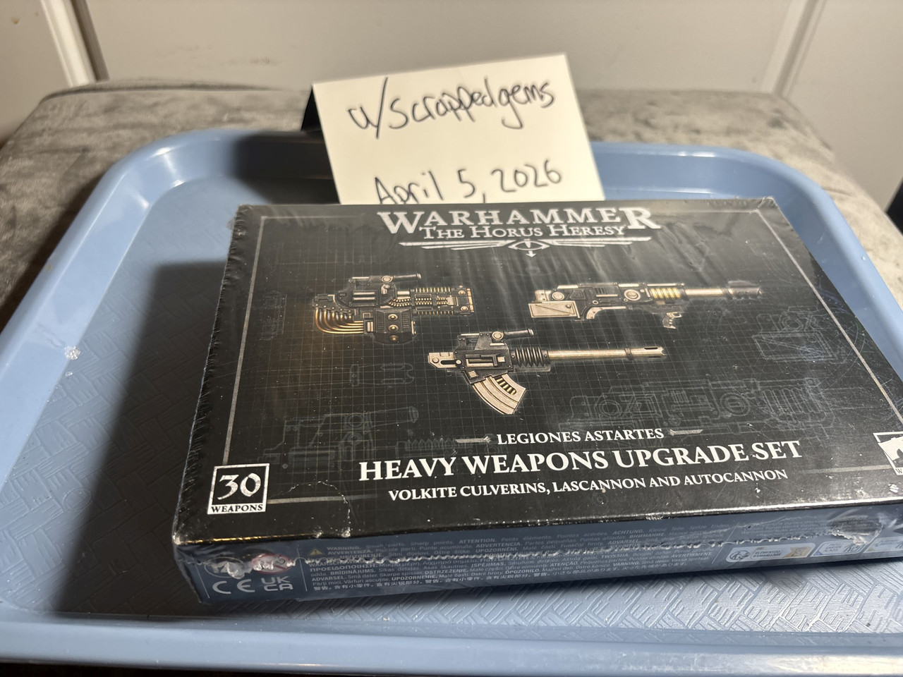 Heavy Weapons Upgrades Vulkite Culverins Autocannons Lascannons SEALED NIB 01