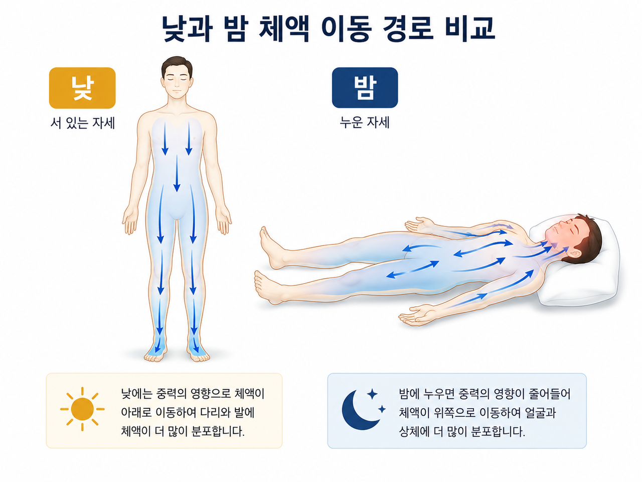 체액 이동 경로 인포그래픽