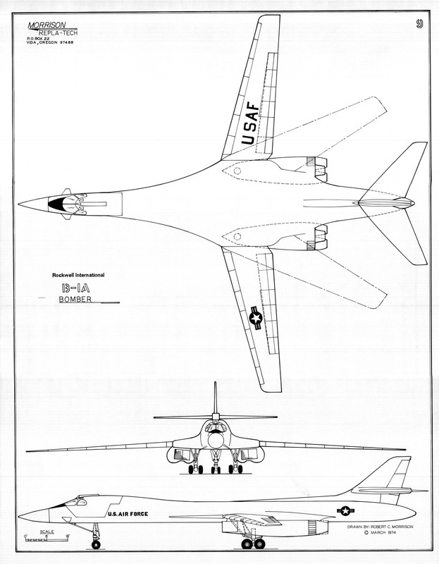 Rockwell International B-1A - Repla-Tech
