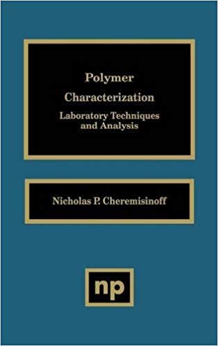 Polymer Characterization: Laboratory Techniques and Analysis