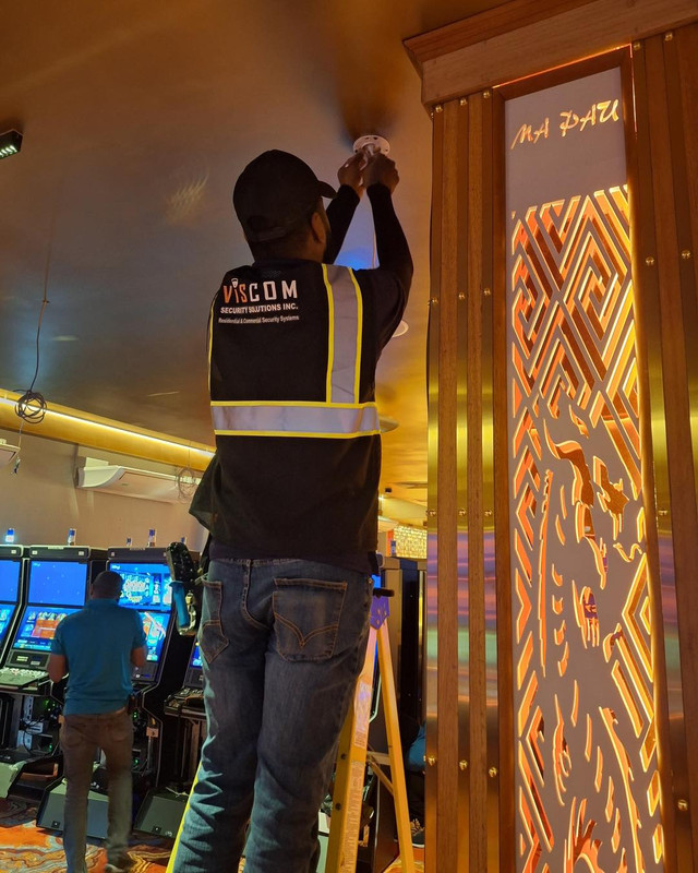 Commercial Security Installation