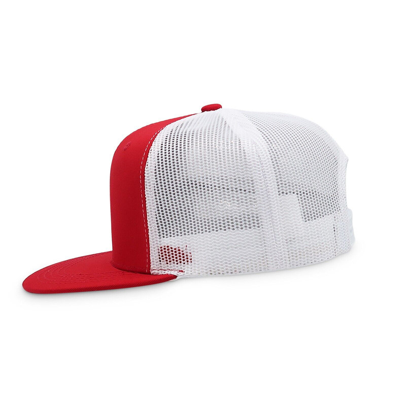 Mesh Trucker Hat Snapback Flat Brim Hat Ball Cap
