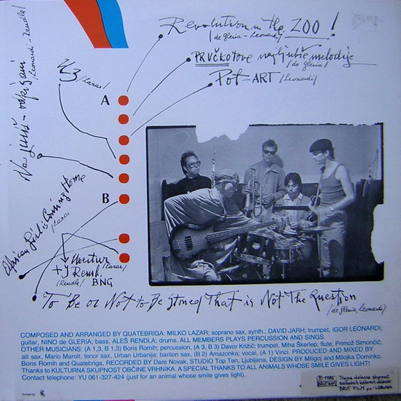 2Quatebriga-Revolution In The Zoo-back