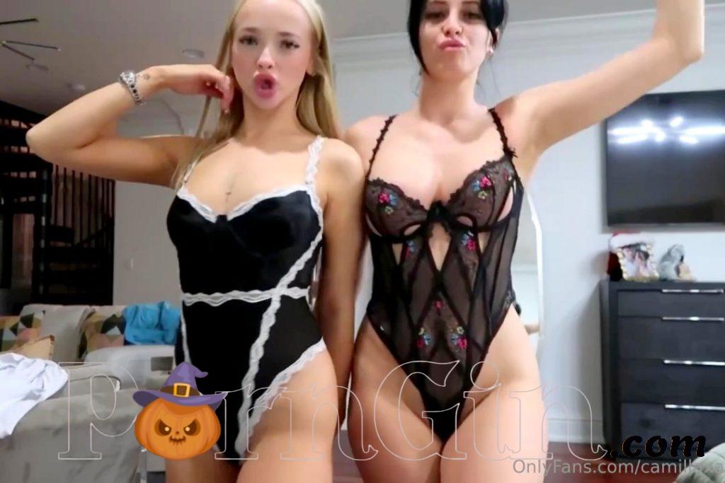 Camilla Araujo Striptease With Julia Filippo Video Leaked