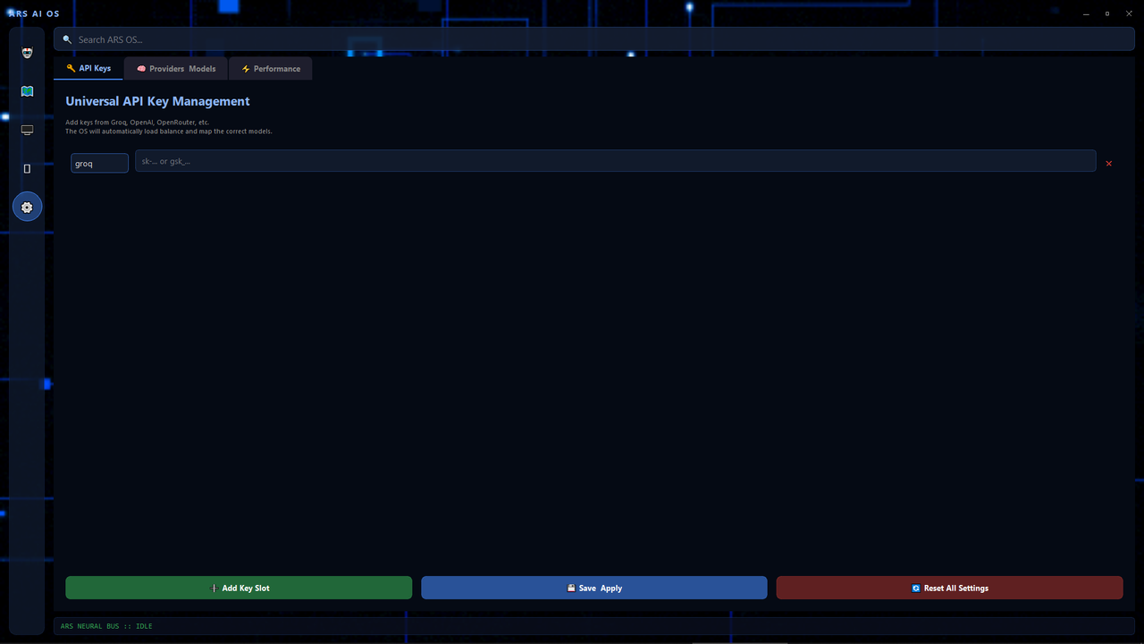 Settings Tab 1