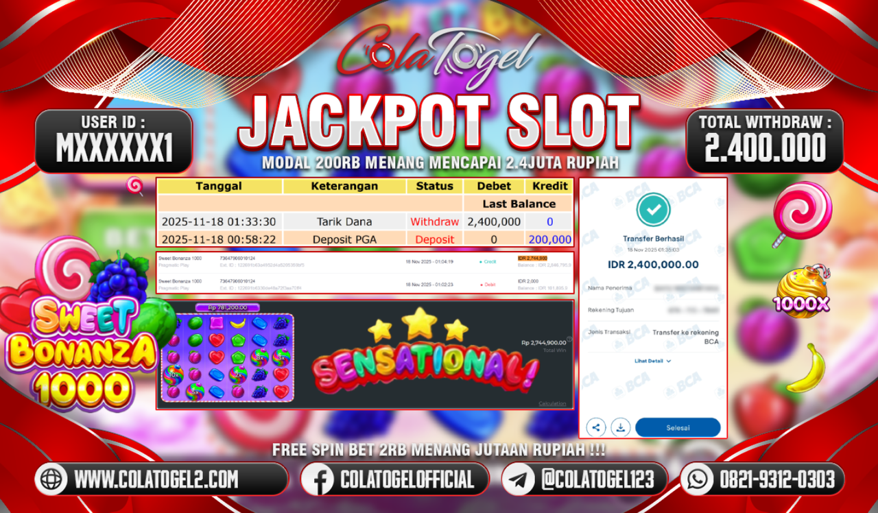 JACKPOT SLOT GACOR!!
