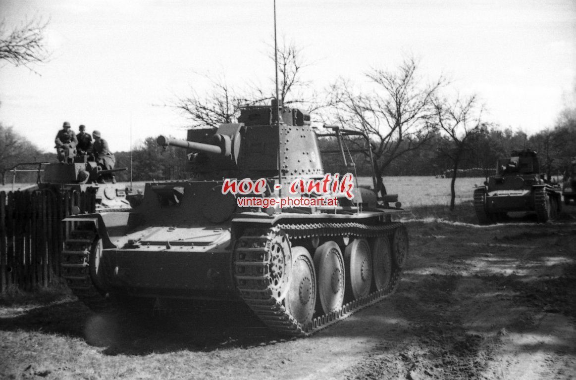 Panzer 38(t) der 12. Panzerdivision Ostfront Weh