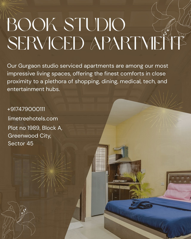 Book Studio Serviced Apartment