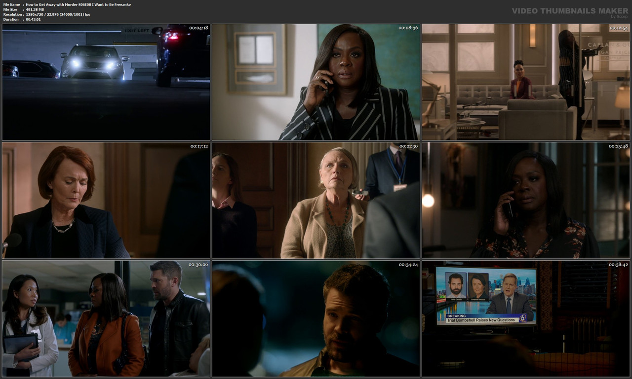 How to Get Away with Murder S06E08 I Want to Be Free.mkv