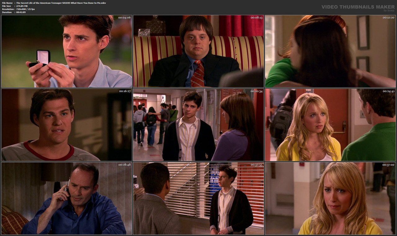 The Secret Life of the American Teenager S01E05 What Have You Done to Me.mkv
