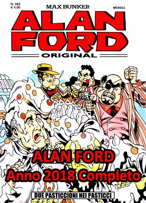 Alan Ford – Raccolta Anno 2018 completo (2018)