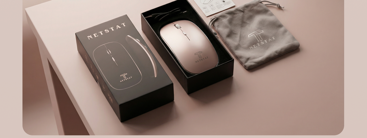 Mouse Wireless NETSTAT - conectivitate