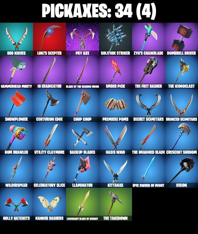 pickaxes comp