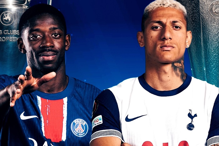 Paris Saint-Germain vs Tottenham Hotspur, 02h00 ngày 14/08