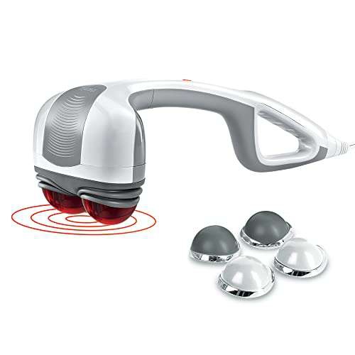 Amazon: HoMedics Masajeador con Percusión y Calor | Intensidad ajustable