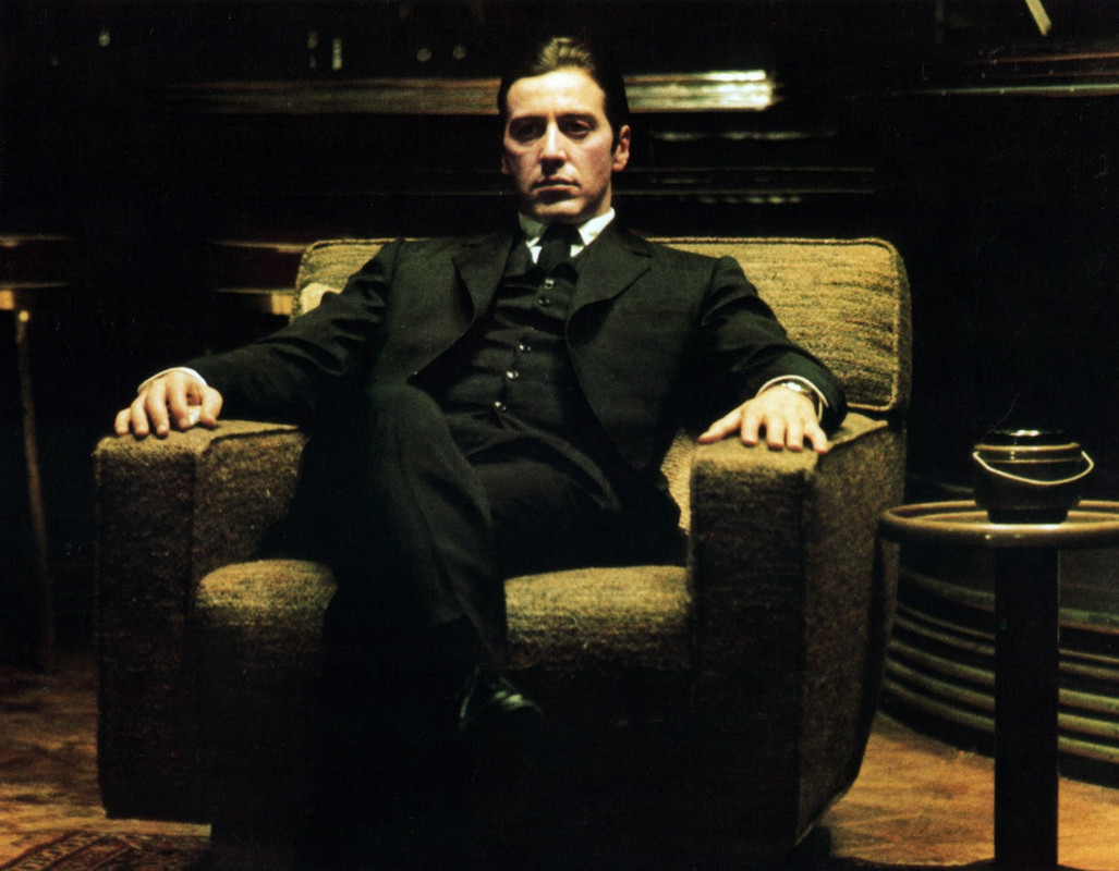 Al Pacino in the movie godfather II