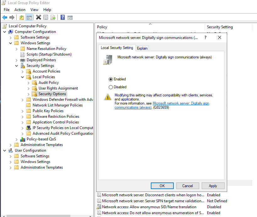 Step 1.1 Screenshot