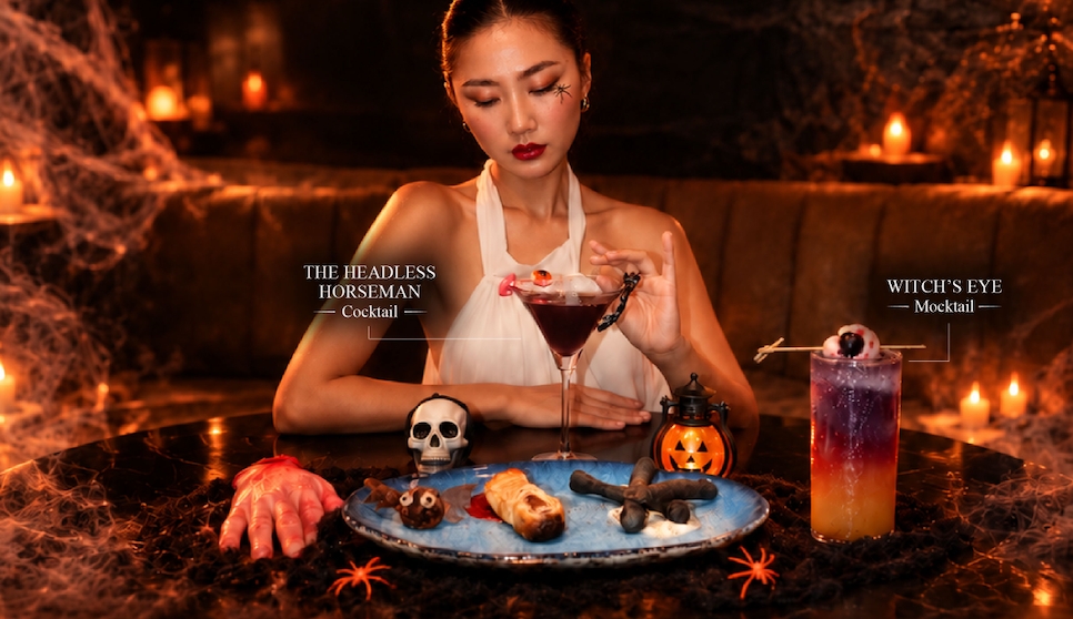 Alaskan King Crab Seafood & BBQ Buffet - Halloween Desserts