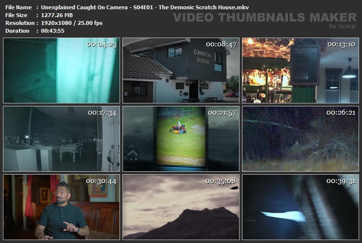 Unexplained Caught On Camera - S04E01 - The Demonic Scratch House.mkv