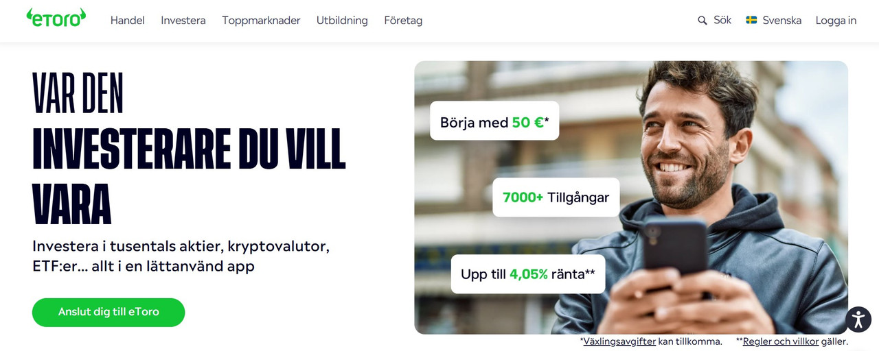 Etoro sweden cysec regulated social trading and cfd platform.