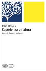 John Dewey – Esperienza e natura (2026)
