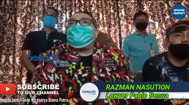 Pengacara Pablo Benua, Razman Nasution buka suara