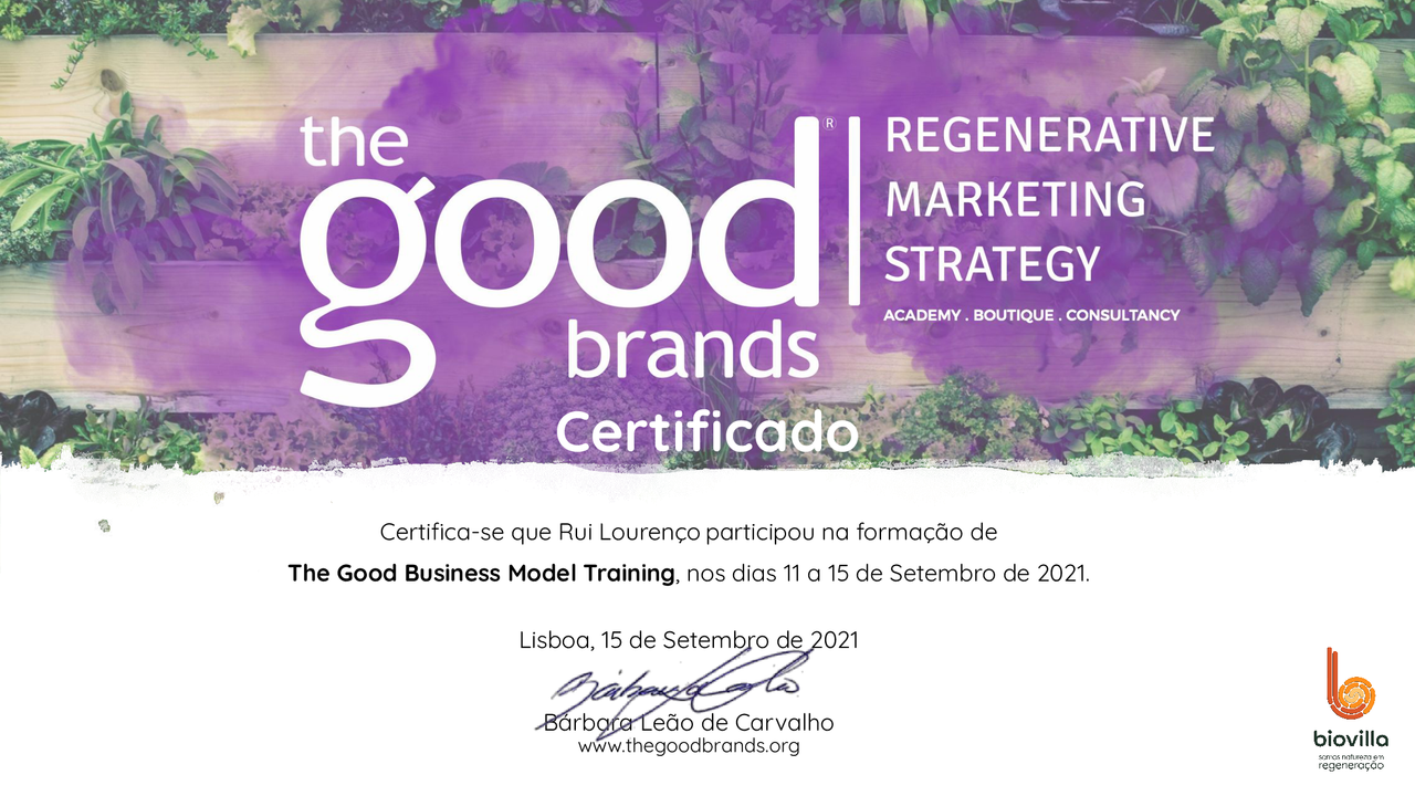 Certificado TGBM_Rui Lourenço