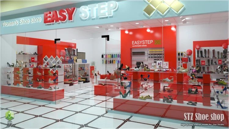 STZ Shoe shop for DAZ Studio
